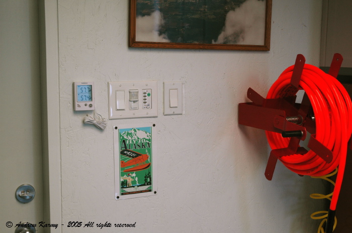 Light & Fan control panel